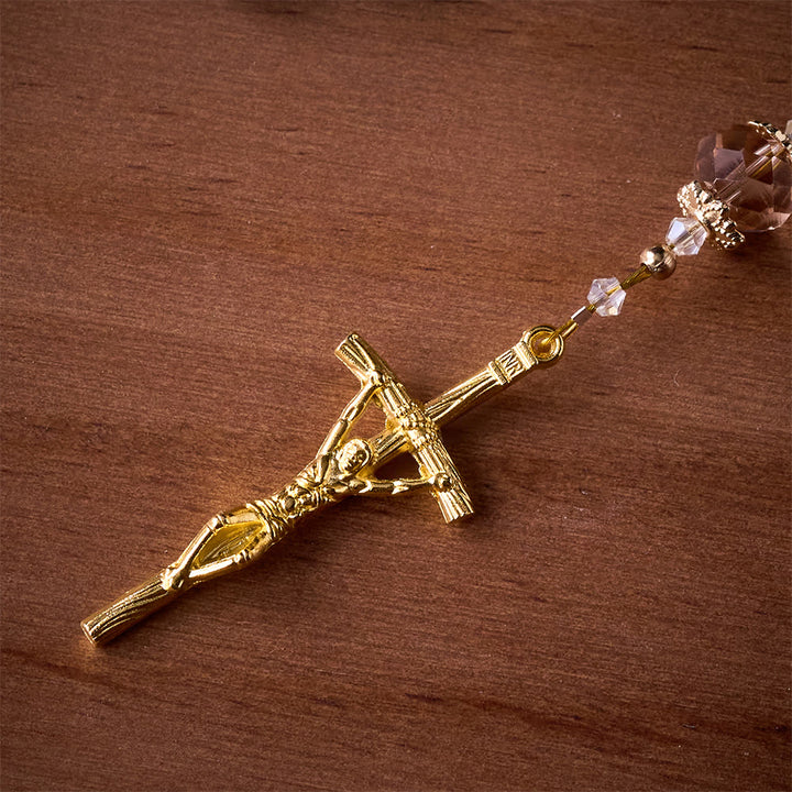 SolaceBeads Serene Waters Aquamarine Beads Rosary - image 6