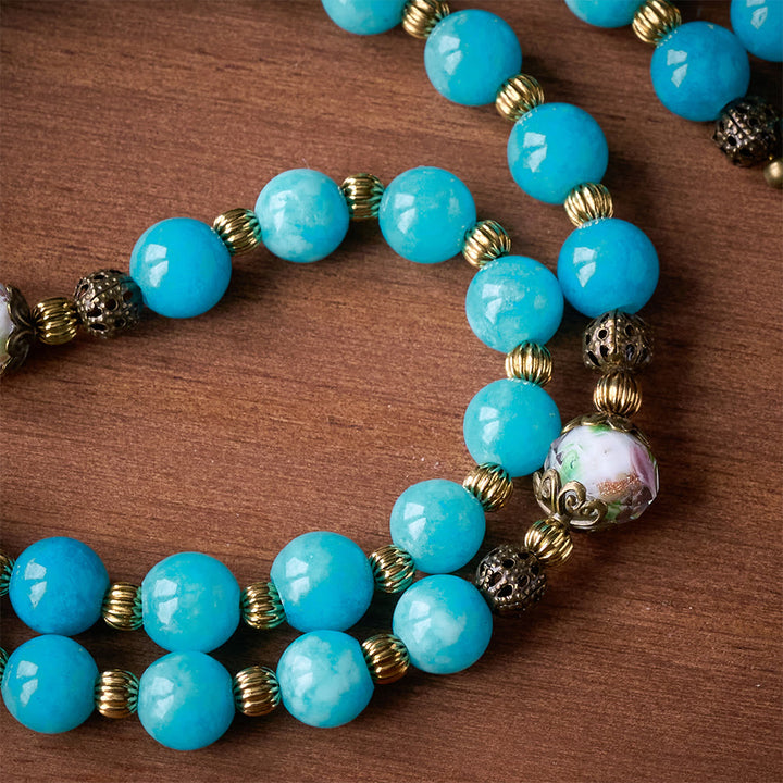 SolaceBeads The River of Hope Rosary: Rooted in Courage--Made with Amazonite Beads - image 5