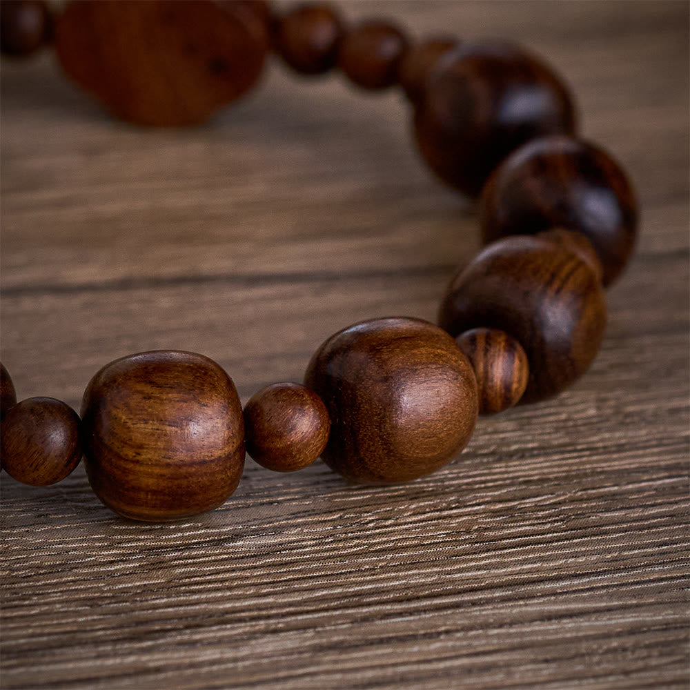 SolaceBeads The Rosewood Barrel Beads Daily Solace Bracelet: Faith Close at Hand - image 2