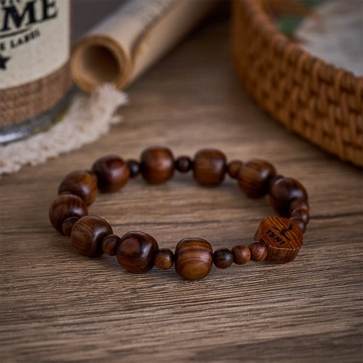 SolaceBeads The Rosewood Barrel Beads Daily Solace Bracelet: Faith Close at Hand - image 5