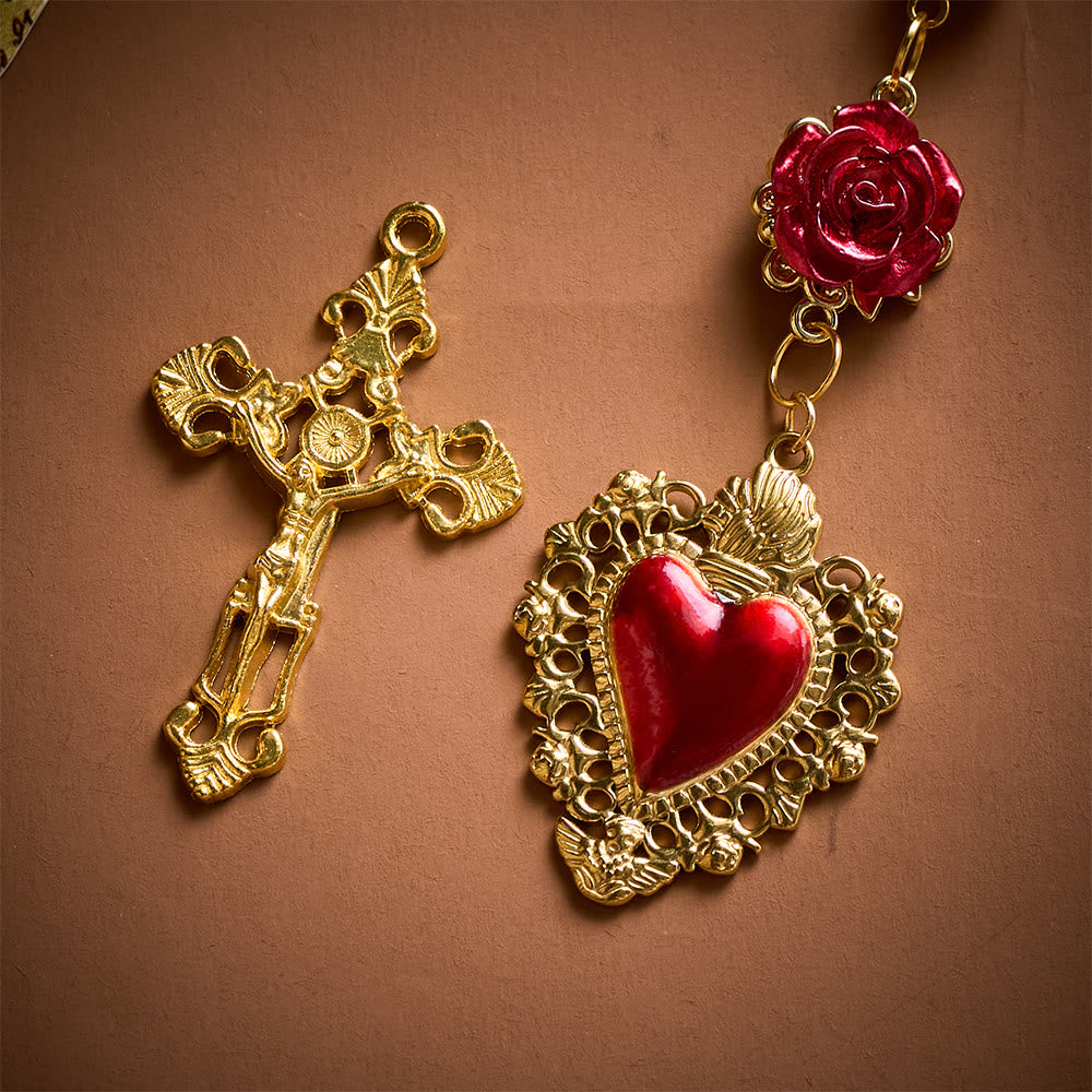 SolaceBeads Watercolor Beads Artistic Rosary – Handcrafted Beads for Light &amp; Spiritual Comfort - image 11