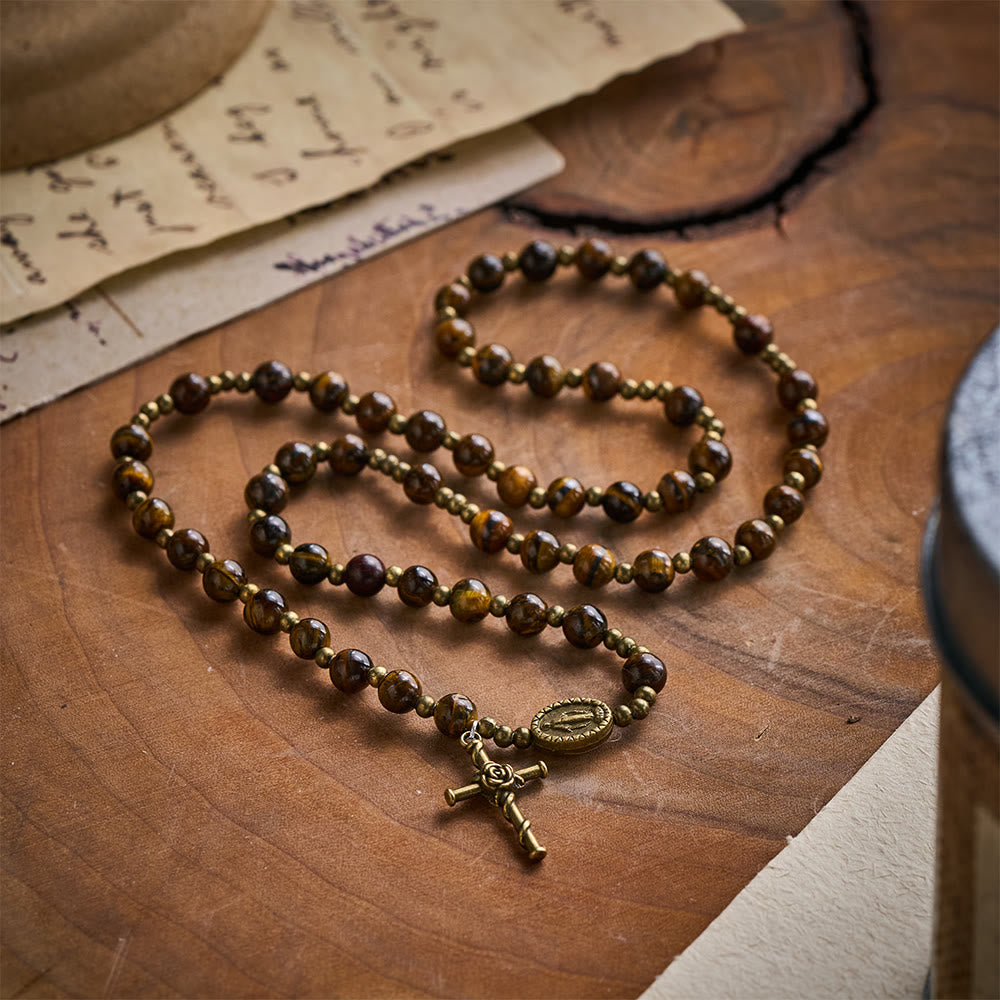 SolaceBeads Natural Tiger&