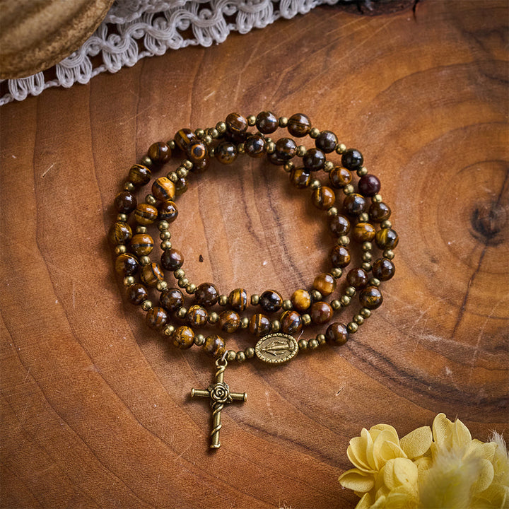 SolaceBeads Natural Tiger&