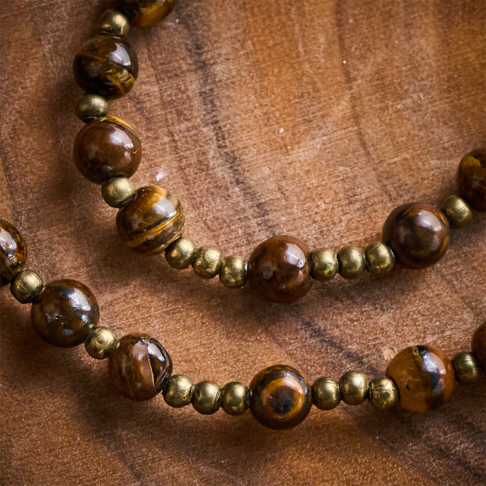 SolaceBeads Natural Tiger&