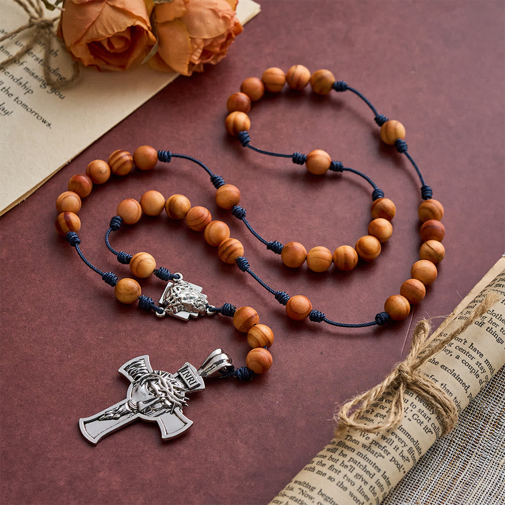 Solacebeads The Sacred Light Raja Kayu Wood Rosary Chaplet: Rooted In Grace Of Holy Face - image 8