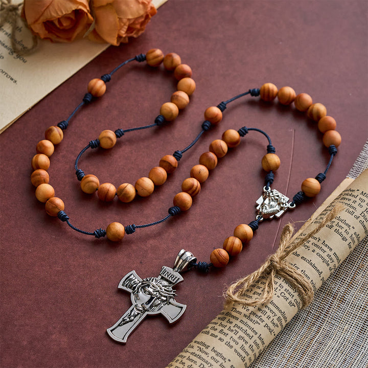 Solacebeads The Sacred Light Raja Kayu Wood Rosary Chaplet: Rooted In Grace Of Holy Face - image 7
