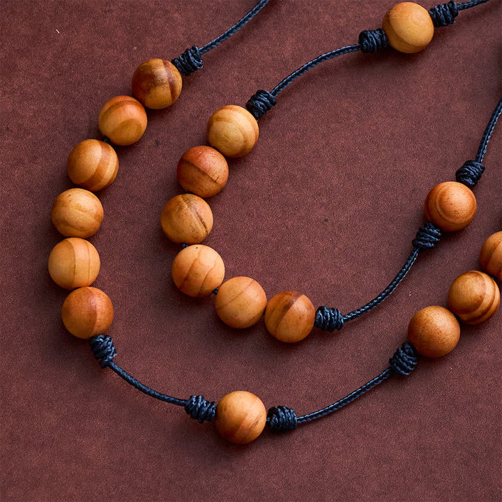 Solacebeads The Sacred Light Raja Kayu Wood Rosary Chaplet: Rooted In Grace Of Holy Face - image 2