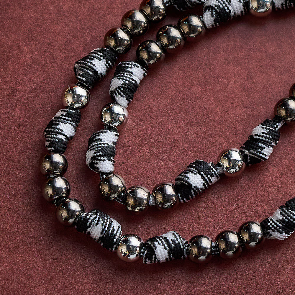 SolaceBeads Durable Paracord Chaplet: Metal Beads with St. Michael &amp; Cross Accents - image 4