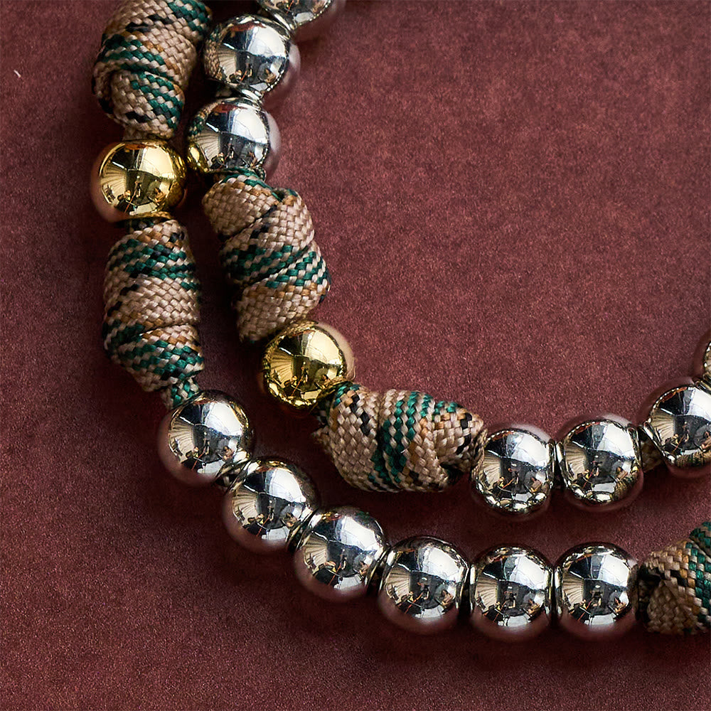 SolaceBeads Silver Tone Beaded Holy Face Devotion Rosary Chaplet: For Courage &amp; Faith - image 2