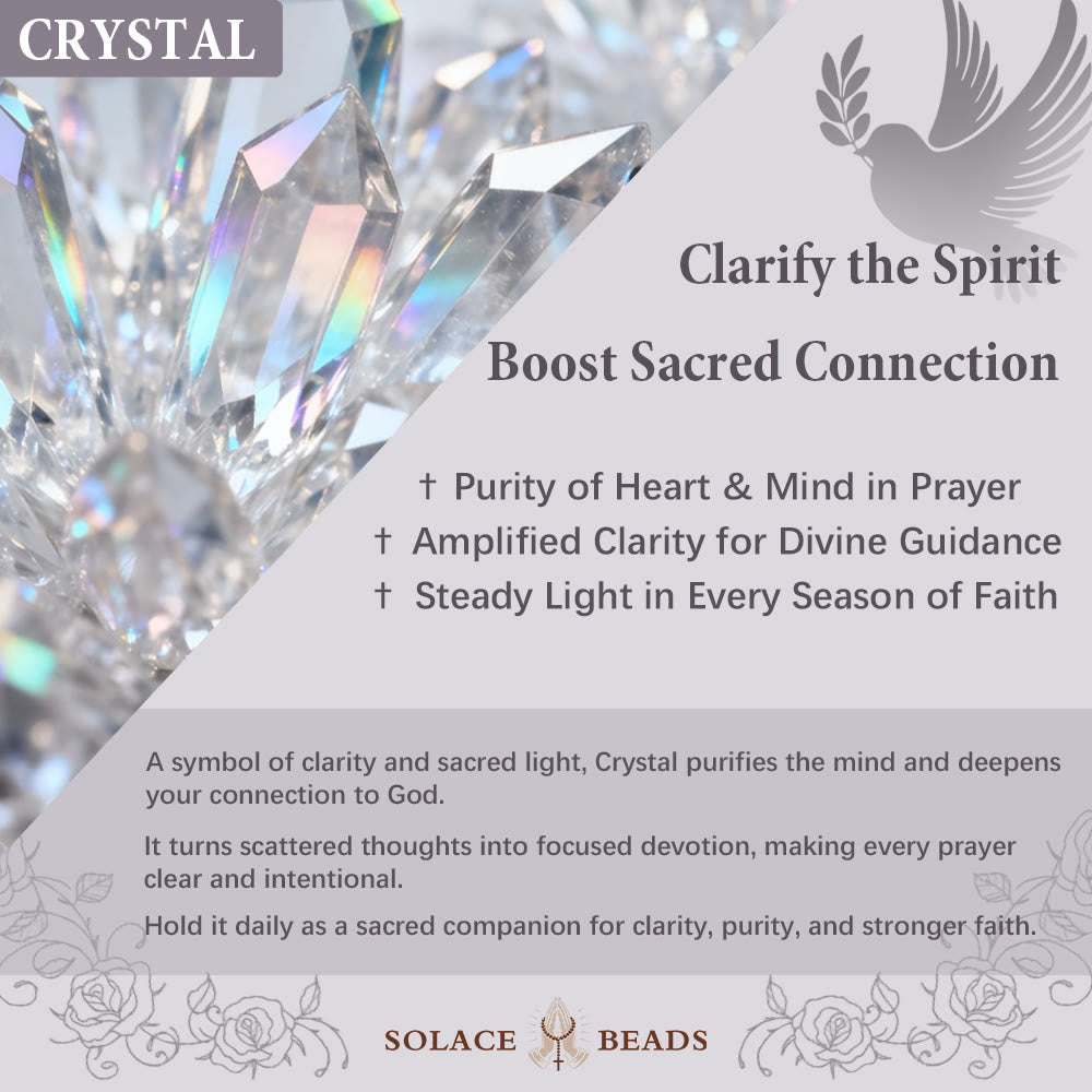 SolaceBeads Mystical Rose Tone Rosary: A Prismatic Tapestry of Grace - image 7