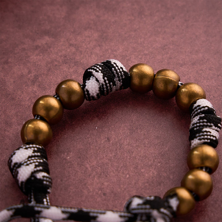 SolaceBeads Antique Bronze Chaplet With St. Benedict Medal &amp; Cross: Protective Devotion - image 4