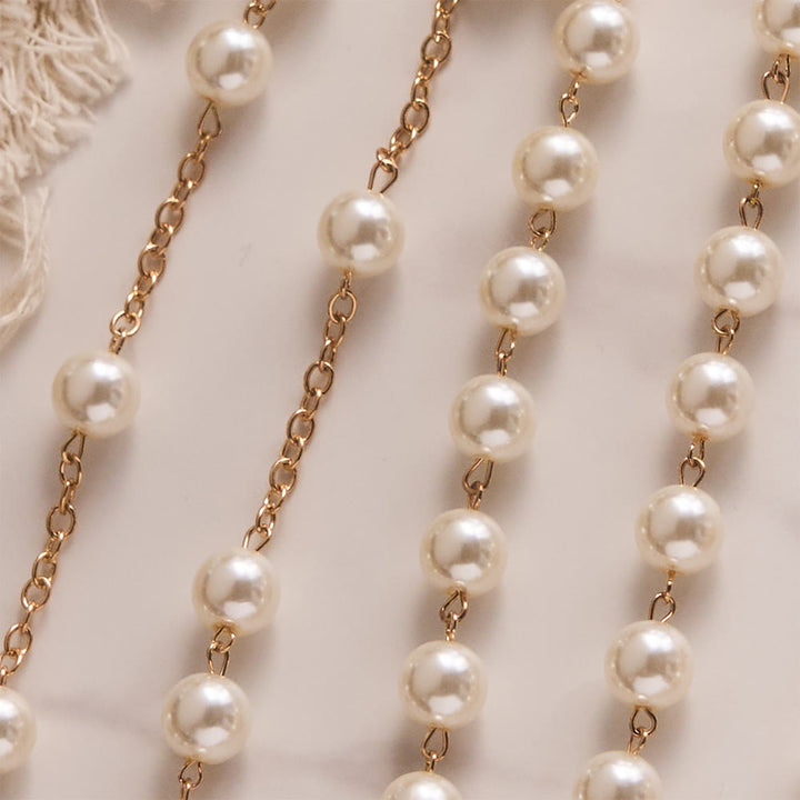 Solacebeads Lustrous White Pearl Wedding Rosary With Marian Medal: Rooted In Sacred Marital Blessing - image 2
