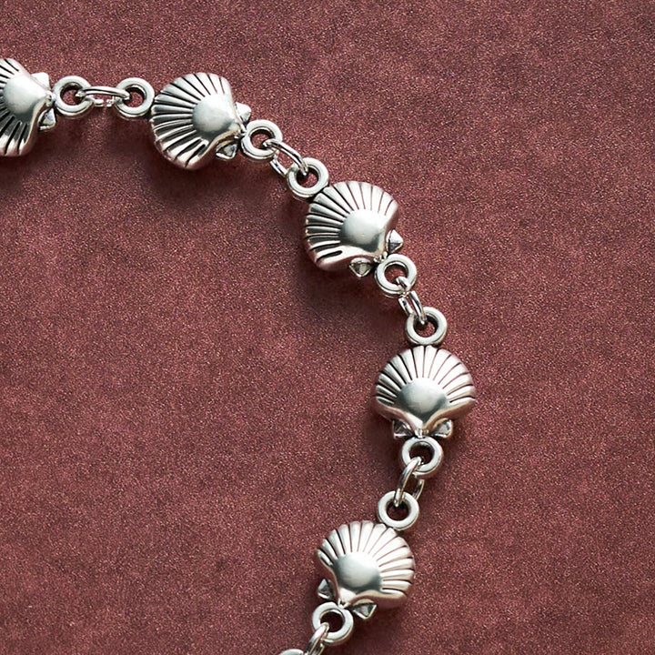 Solacebeads  Silver Alloy Scallop Car Rosary &amp; Santiago Sword Crucifix: Rooted In Pilgrim Devotion - image 2