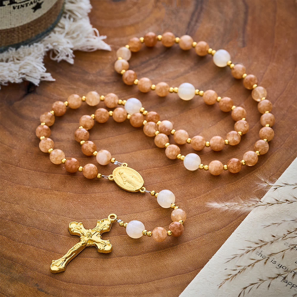 SolaceBeads Natural Yellow Topaz Quartz &amp; Cat&
