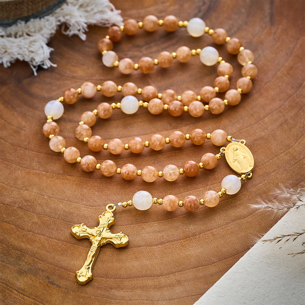 SolaceBeads Natural Yellow Topaz Quartz &amp; Cat&