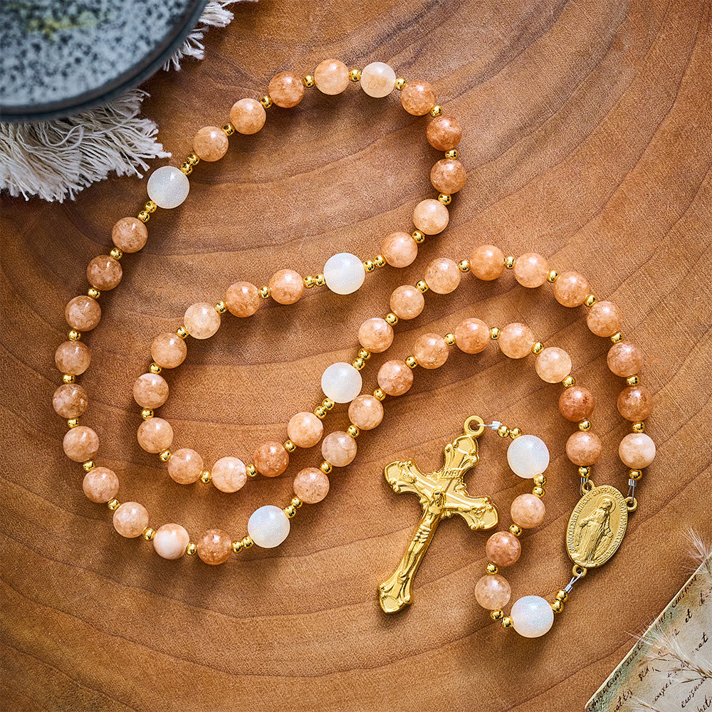 SolaceBeads Natural Yellow Topaz Quartz &amp; Cat&