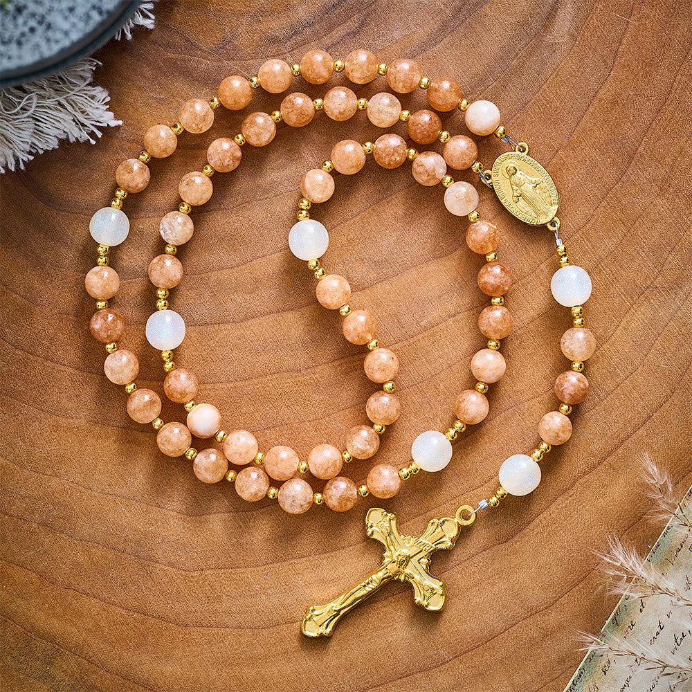 SolaceBeads Natural Yellow Topaz Quartz &amp; Cat&
