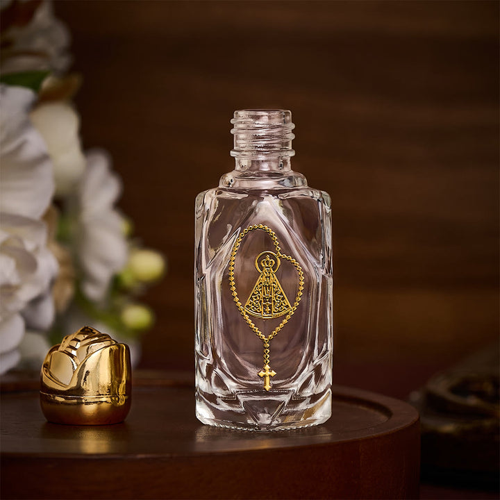 SolaceBeads Polygon Our Lady of Aparecida Holy Bottle: Infused with devout faith in Aparecida - image 1