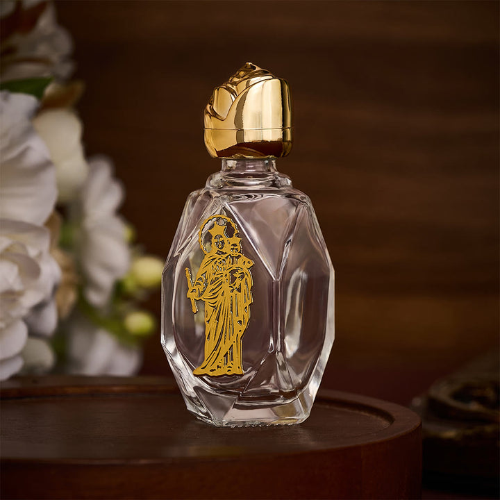 Solacebeads Polygon Our Lady Help of Christians Holy Bottle: Rooted in Our Lady&