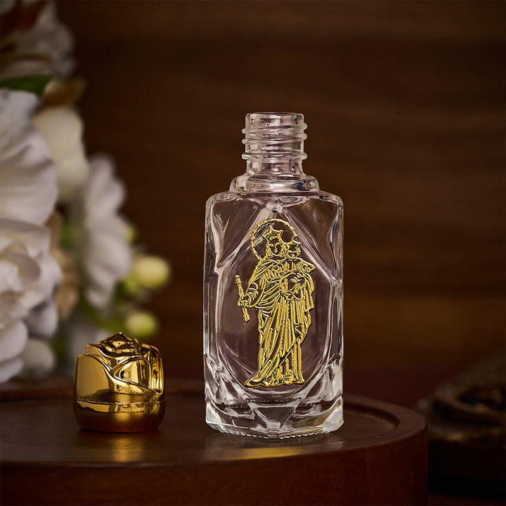 Solacebeads Polygon Our Lady Help of Christians Holy Bottle: Rooted in Our Lady&