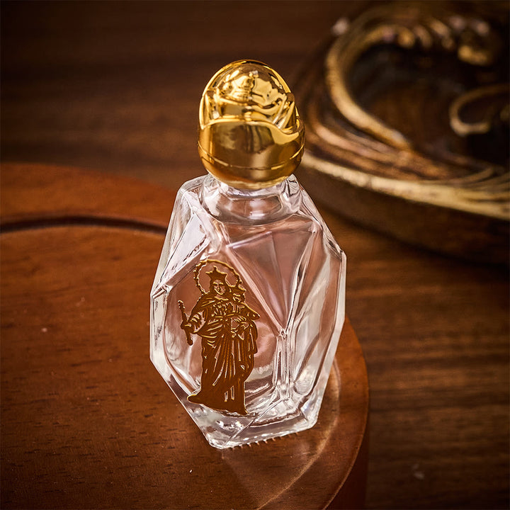 Solacebeads Polygon Our Lady Help of Christians Holy Bottle: Rooted in Our Lady&