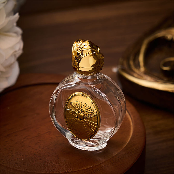 SolaceBeads Holy Spirit Holy Water Bottle, Square &amp; Round Glass Vials: Blessed Worship Vessel - image 7