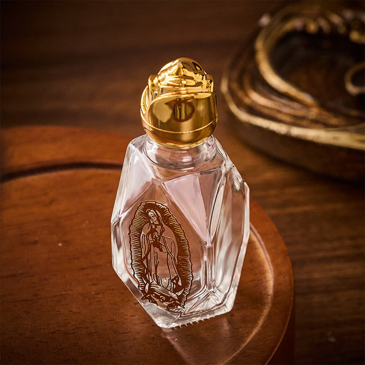 Solacebeads Guadalupe Polygon Glass Holy Bottle:: Infused With Generations Of Devout Faith - image 3