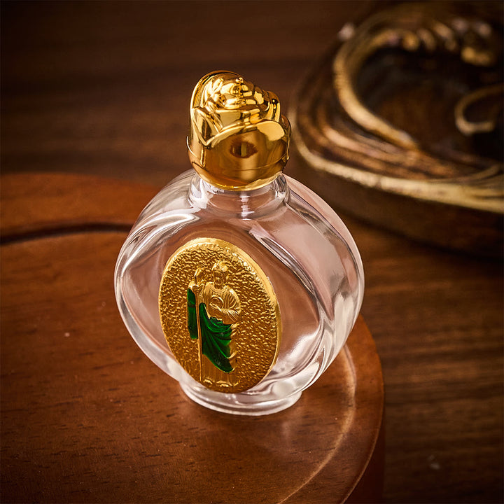 Solacebeads St. Jude Thaddeus Glass Holy Bottle: Designed For Devotions During Hardship - image 7