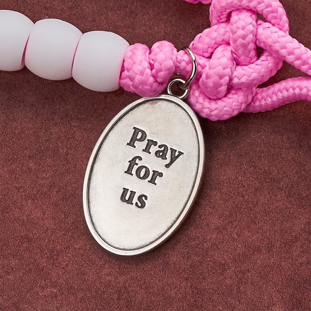 Solacebeads St. Thérèse Soft White Artistic Rosary With Silver Crucifix: The Timeless Devout Faith - image 4