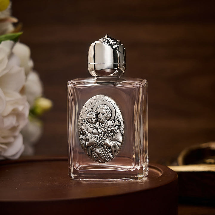 Solacebeads St. Joseph with Infant Jesus Holy Bottle: Blessed by Joseph&