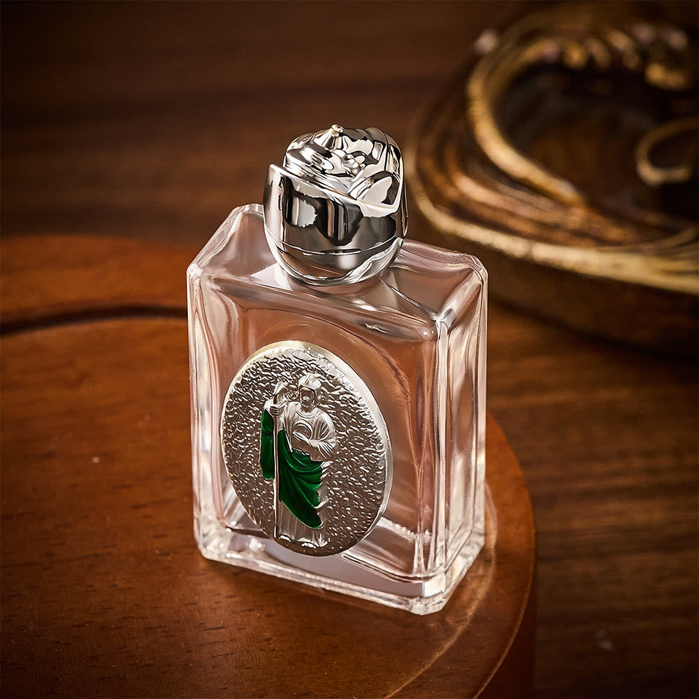 Solacebeads St. Jude Thaddeus Glass Holy Bottle: Designed For Devotions During Hardship - image 11
