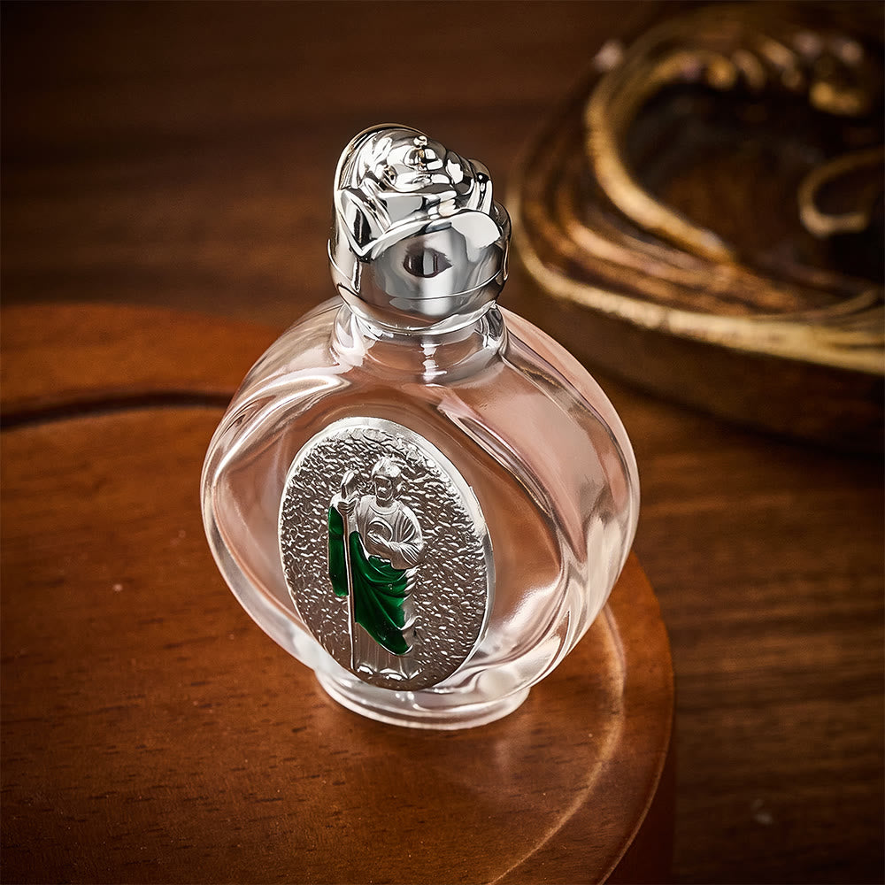Solacebeads St. Jude Thaddeus Glass Holy Bottle: Designed For Devotions During Hardship - image 13