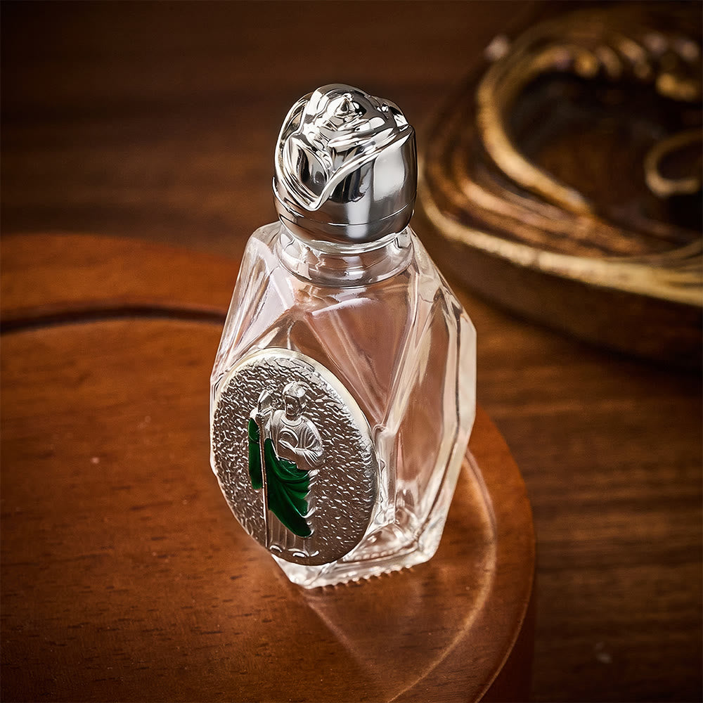Solacebeads St. Jude Thaddeus Glass Holy Bottle: Designed For Devotions During Hardship - image 9