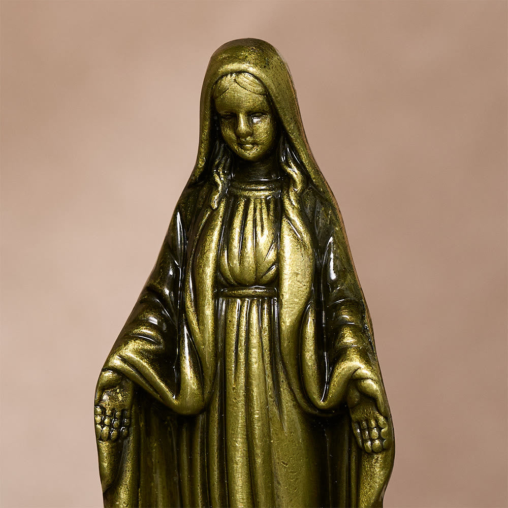 Solacebeads Our Lady Of Grace Mini Alloy Prayer Statue: The Gentle Grace Of Virgin Mary - image 10