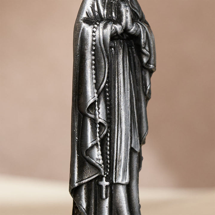 SolaceBeads Our Lady of Lourdes Prayer Statue, Sacred Devotion Desktop Figurine - image 7