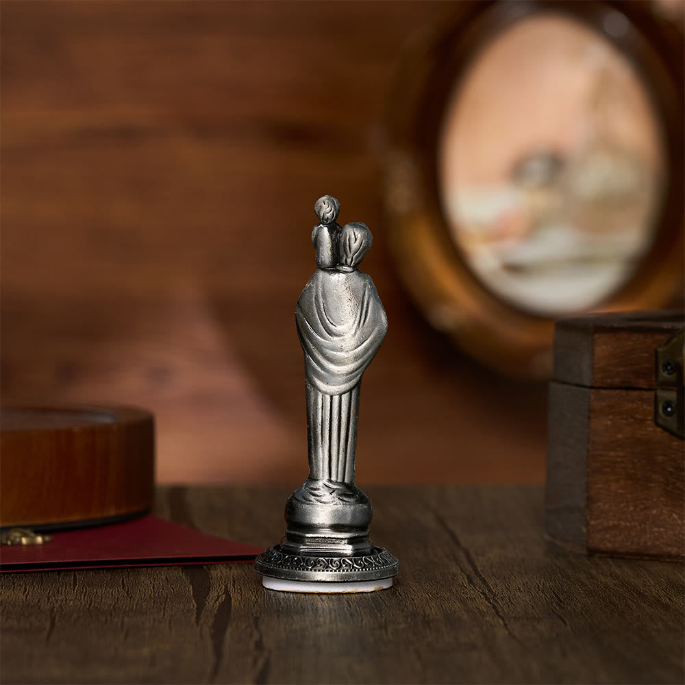 SolaceBeads Saint Christopher Prayer Statue: Sacred Protection for Your Daily Devotion - image 4