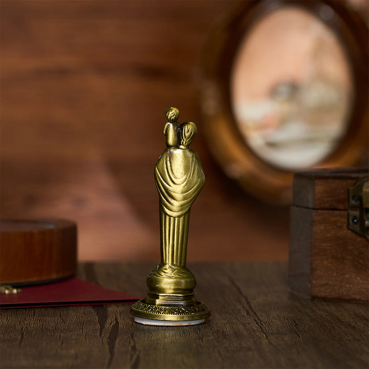 SolaceBeads Saint Christopher Prayer Statue: Sacred Protection for Your Daily Devotion - image 3
