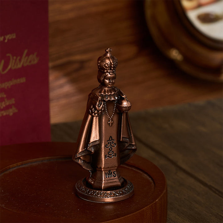 SolaceBeads Infant Jesus of Prague Statue: Faith‑Filled Devotional Prayer Figurine - image 7