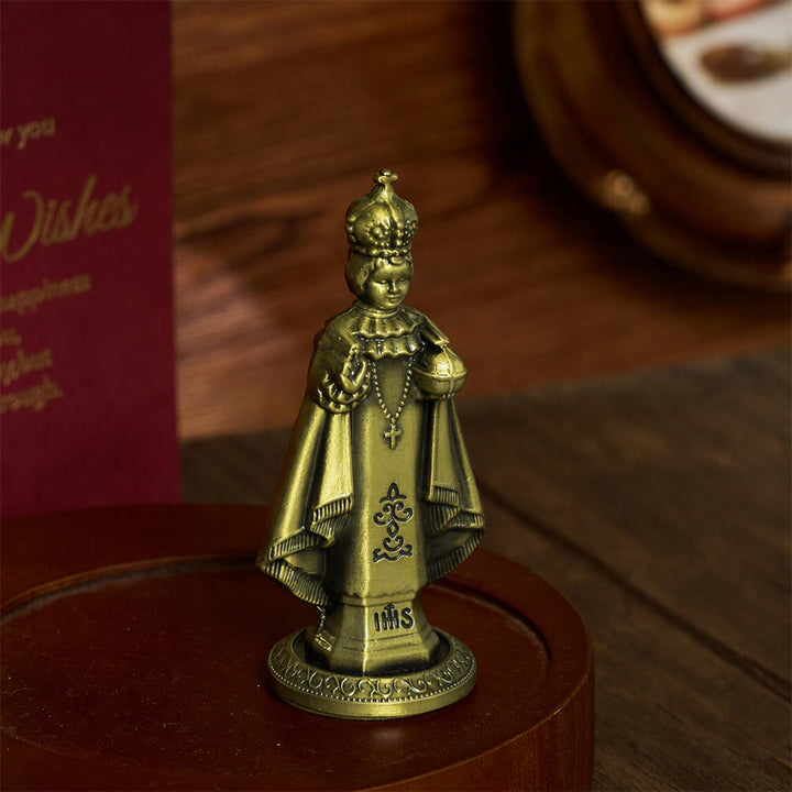 SolaceBeads Infant Jesus of Prague Statue: Faith‑Filled Devotional Prayer Figurine - image 9