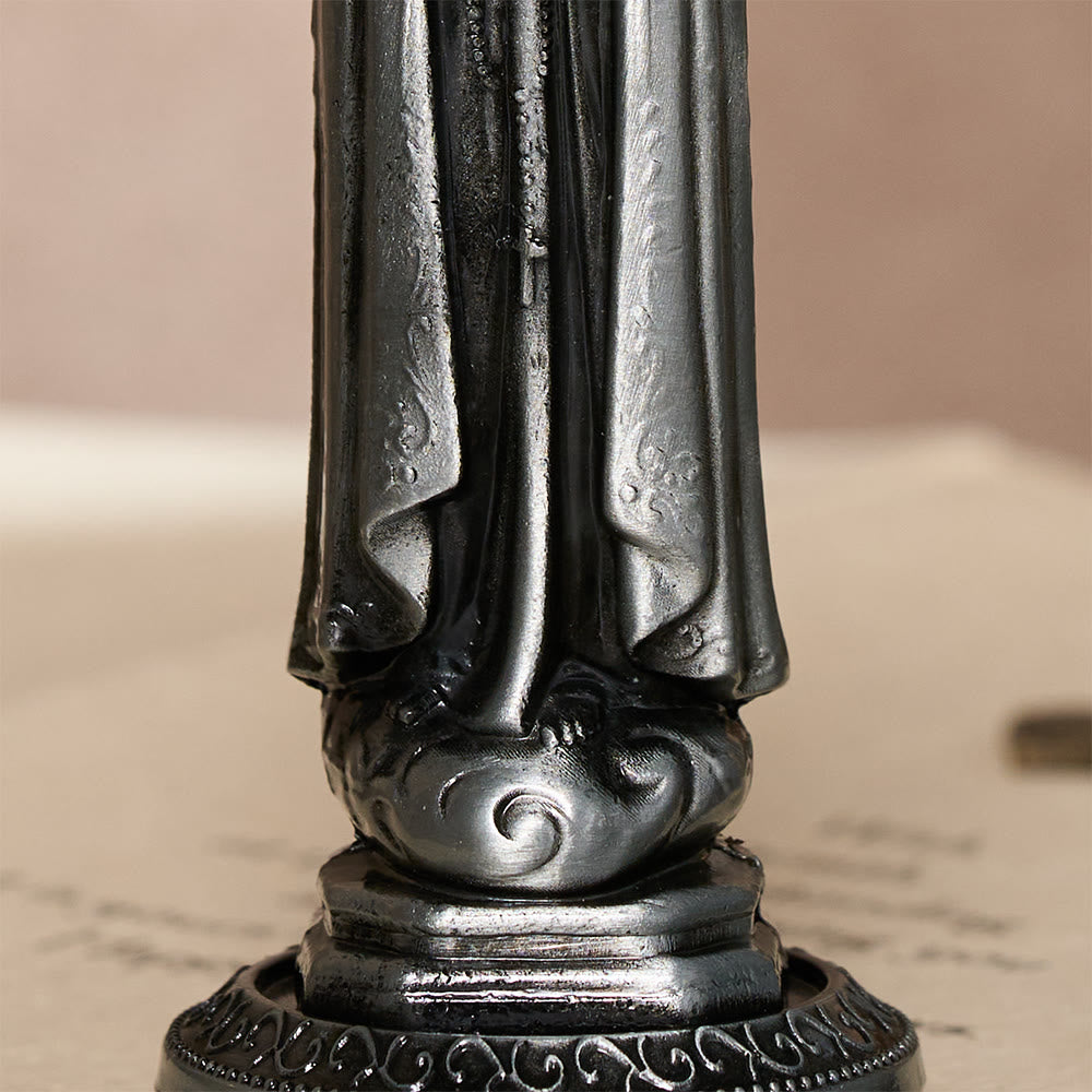 SolaceBeads Our Lady Of Fátima Mini Alloy Prayer Statue: Gentle Intercession &amp; Peaceful Blessings - image 8