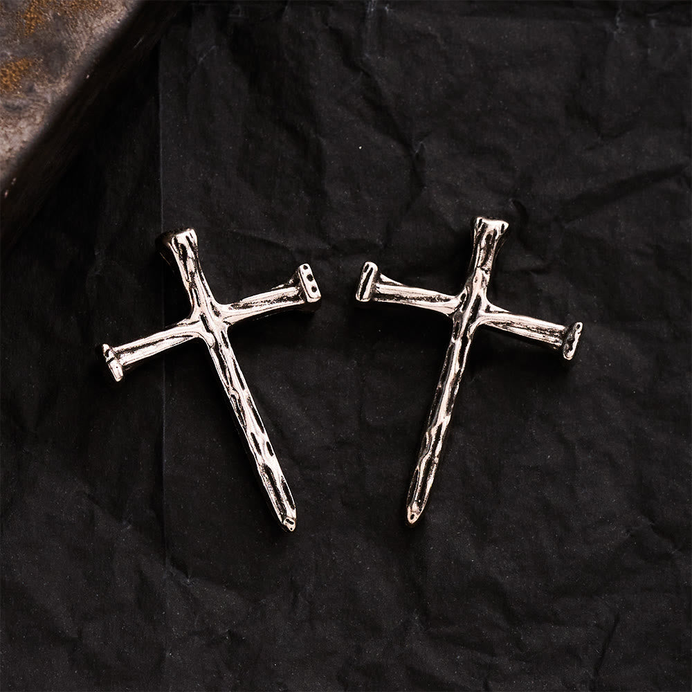 SolaceBeads Nail Cross Pendant: DIY Compatible, Build Your Unique Faith Accessory - image 2