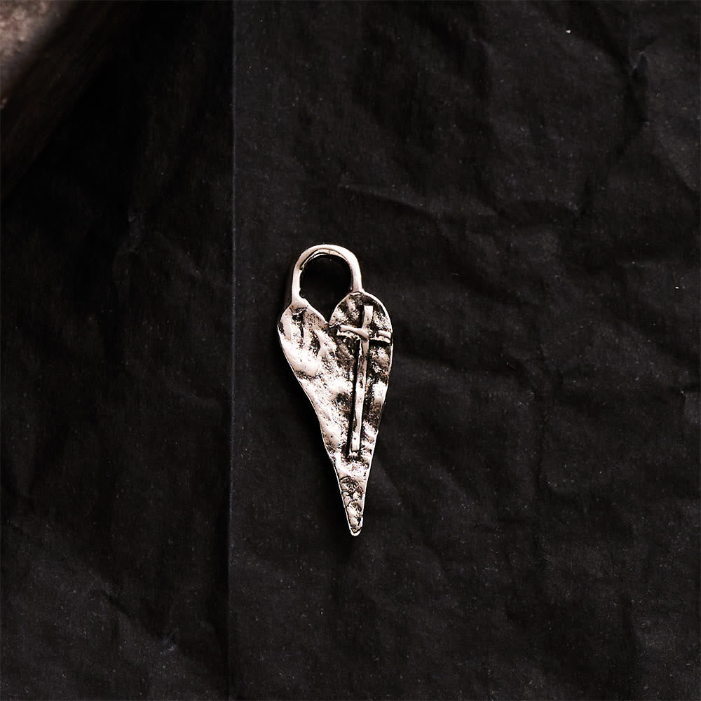 SolaceBeads Heart Cross Pendant: Carry Divine Love In Your Creation - image 2