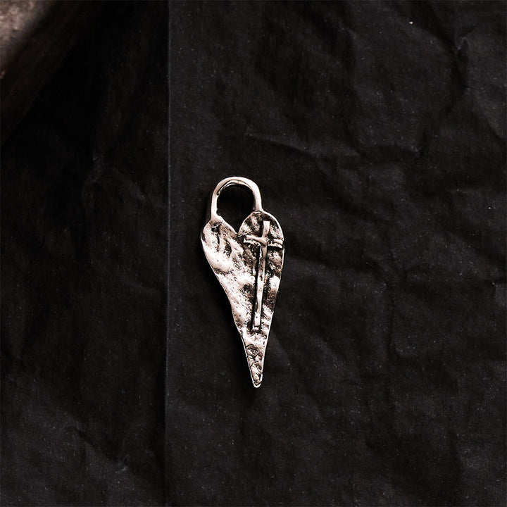SolaceBeads Heart Cross Pendant: Carry Divine Love In Your Creation - image 2