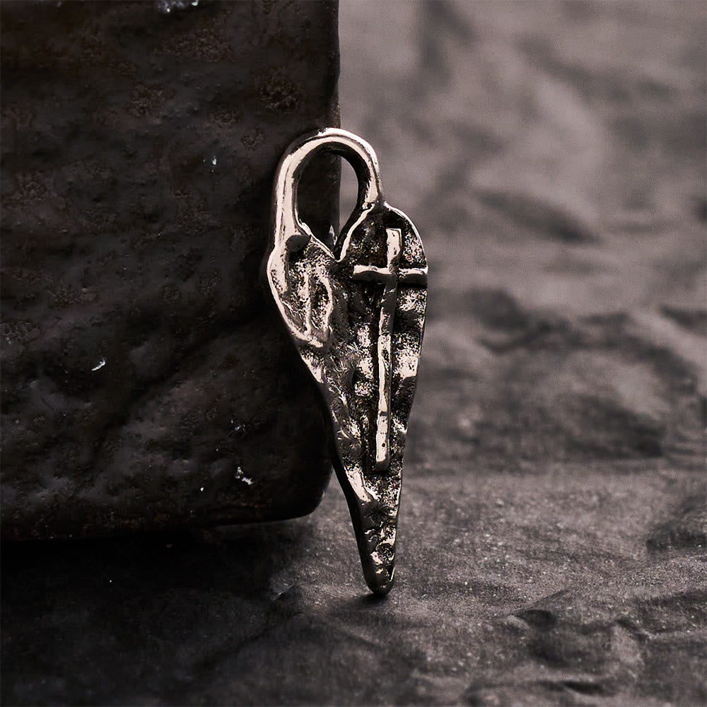 SolaceBeads Heart Cross Pendant: Carry Divine Love In Your Creation - image 5