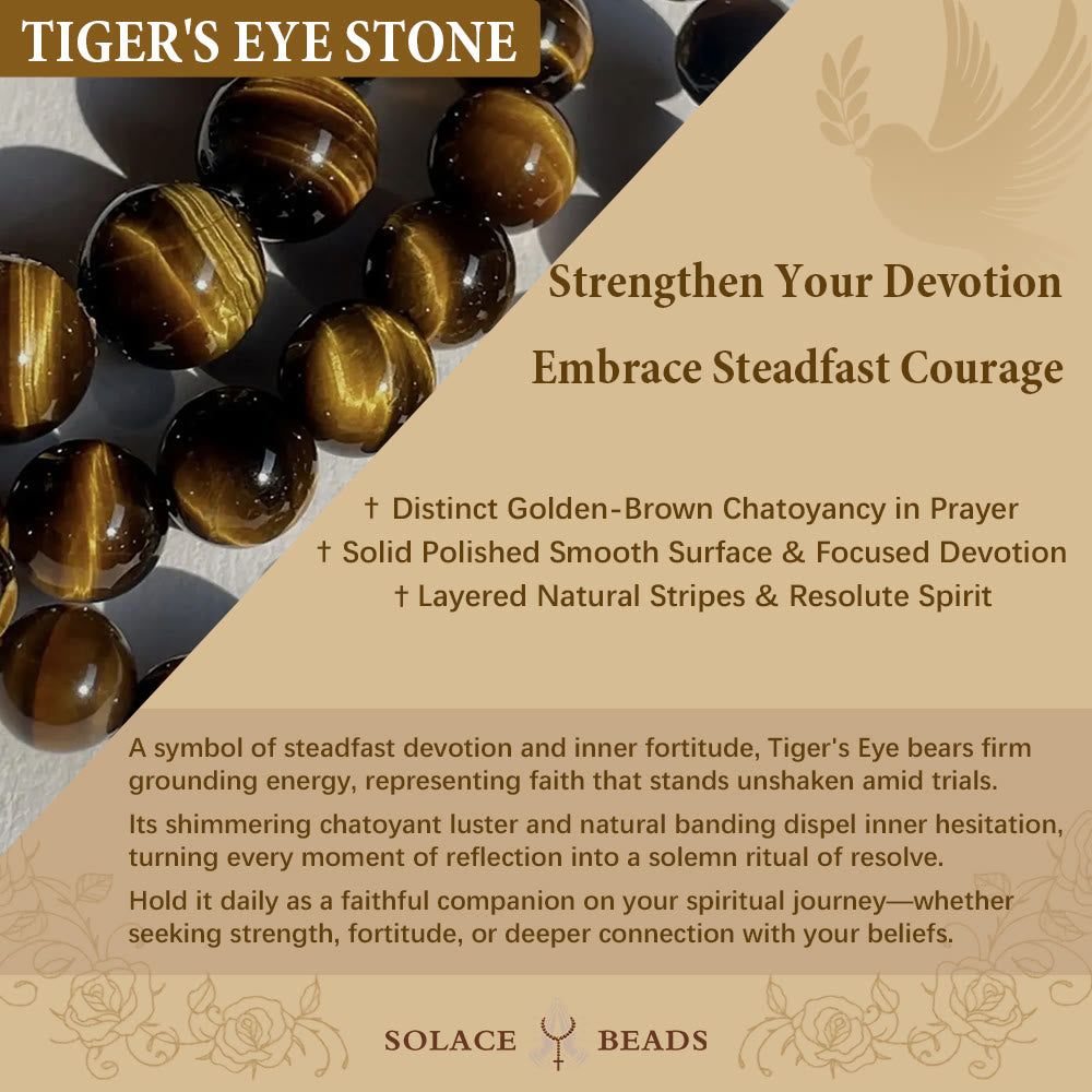 SolaceBeads Natural Tiger&