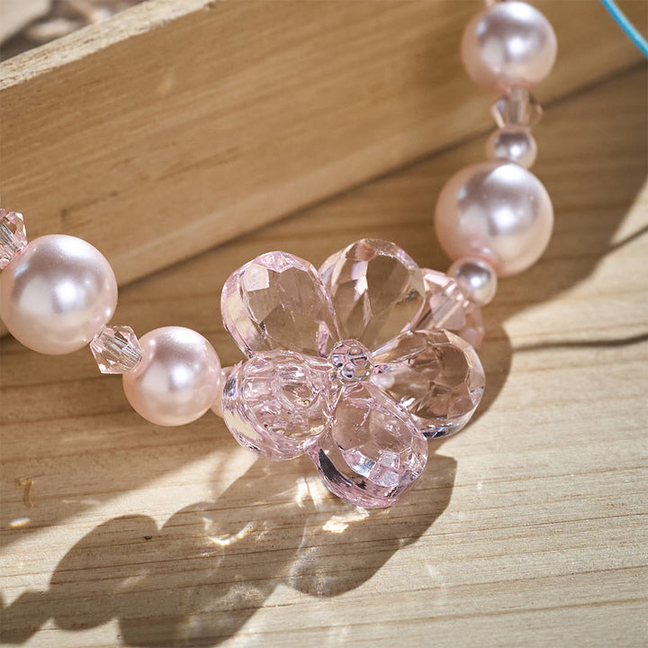 SolaceBeads Pink Floral Phone Charm: Soft Light For Gentle Daily Prayer - image 2