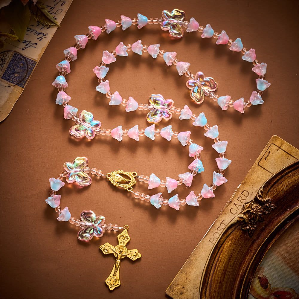 SolaceBeads Artistic Lily‑Of‑Valley Rosary: Grace For Your Daily Prayer Time - image 1