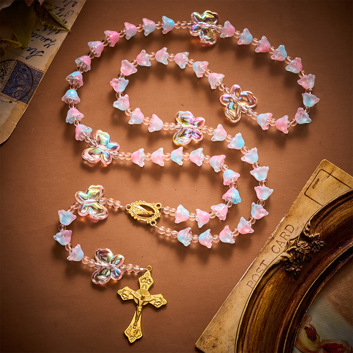 SolaceBeads Artistic Lily‑Of‑Valley Rosary: Grace For Your Daily Prayer Time - image 1