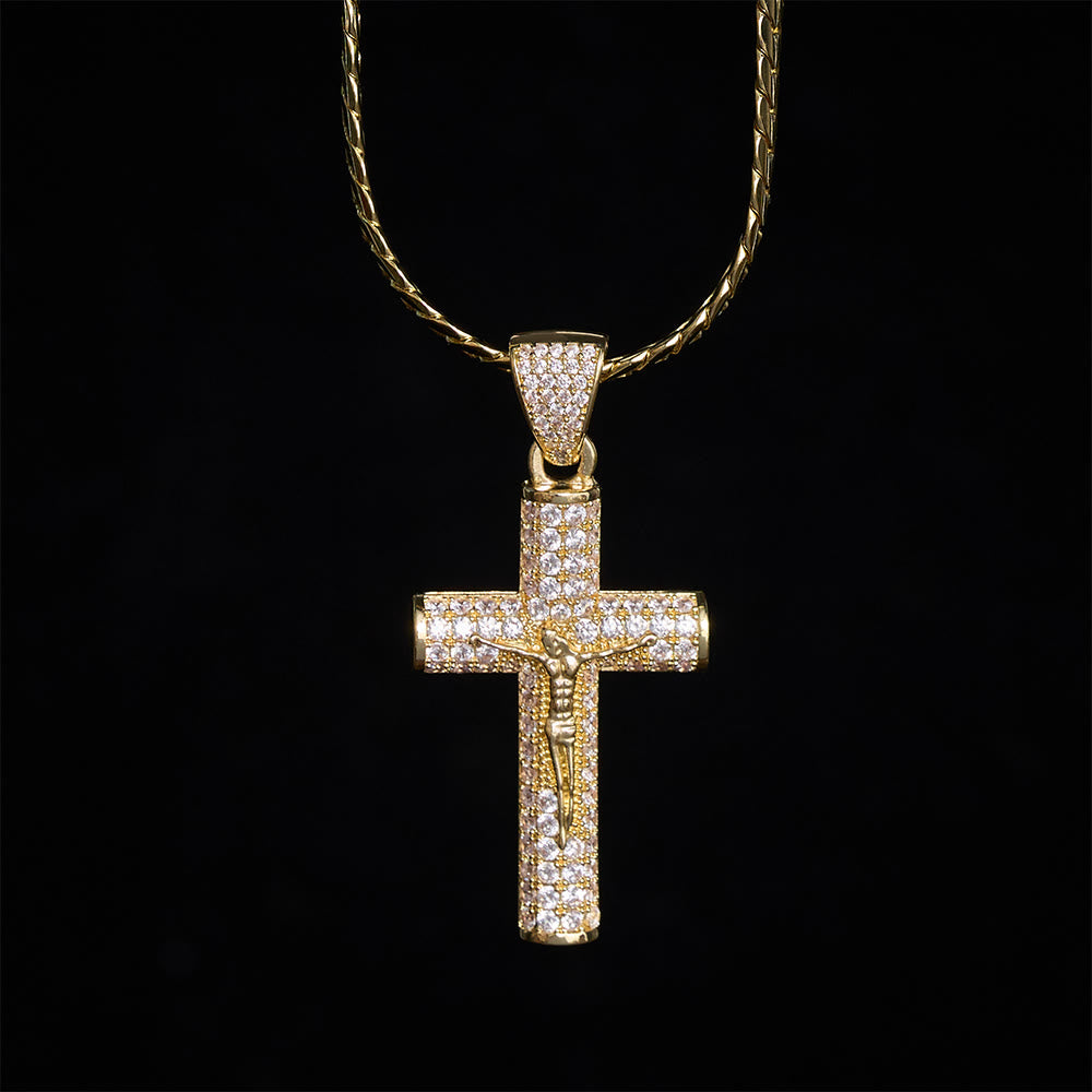 SolaceBeads Iced Crucifix Necklace &amp; Pendant: Faith For Your Daily Spiritual Journey - image 8