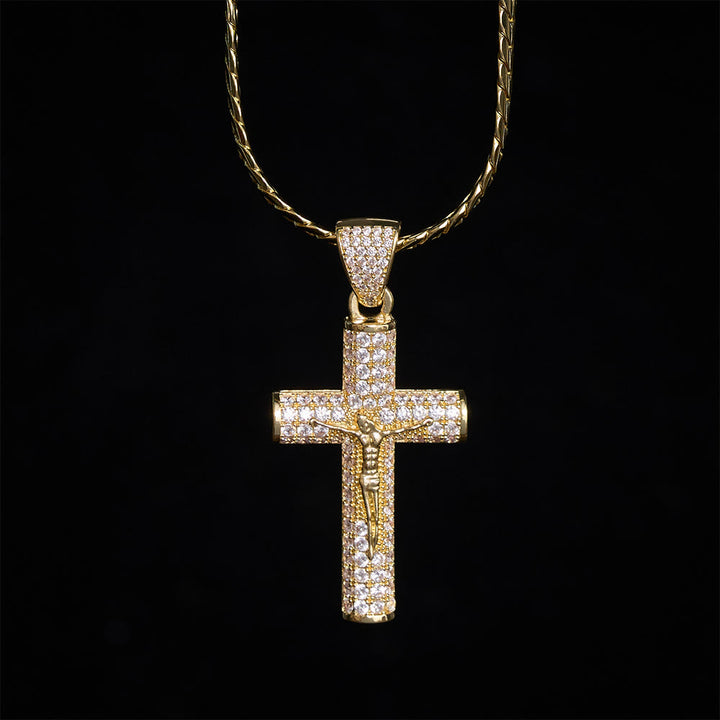 SolaceBeads Iced Crucifix Necklace &amp; Pendant: Faith For Your Daily Spiritual Journey - image 8